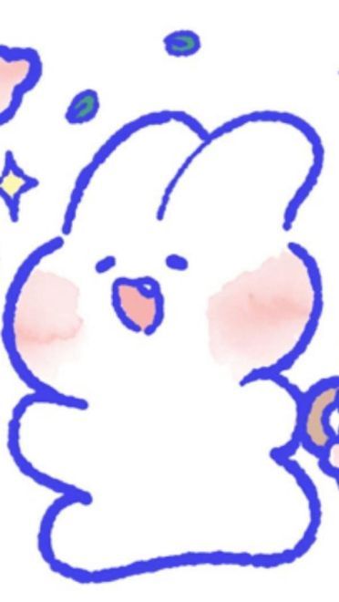 彩虹兔兔表情包