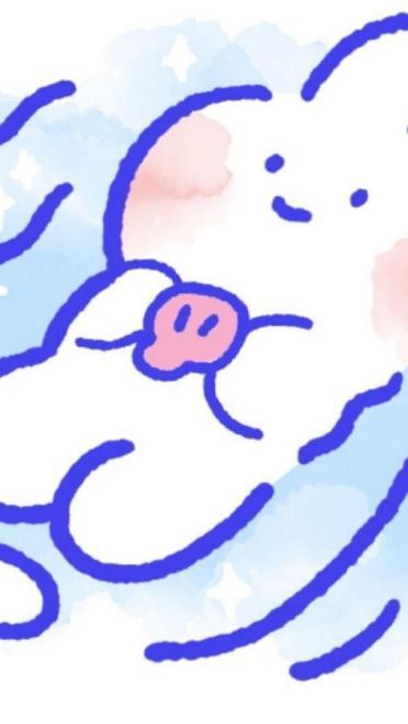 彩虹兔兔表情包