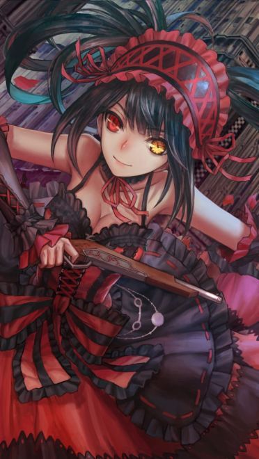 时崎狂三超清手机壁纸 约会大作战(1)