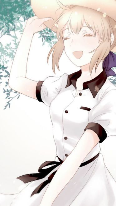 fate saber手机壁纸(1)