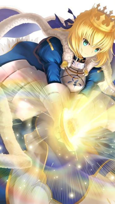 fate saber手机壁纸(1)