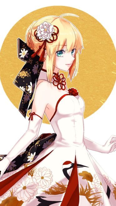 fate saber手机壁纸(1)