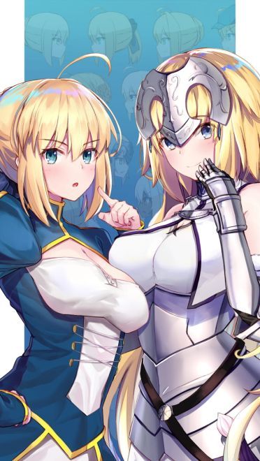 fate saber手机壁纸(1)