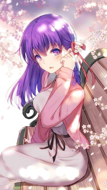 fate 间桐樱手机壁纸(1)