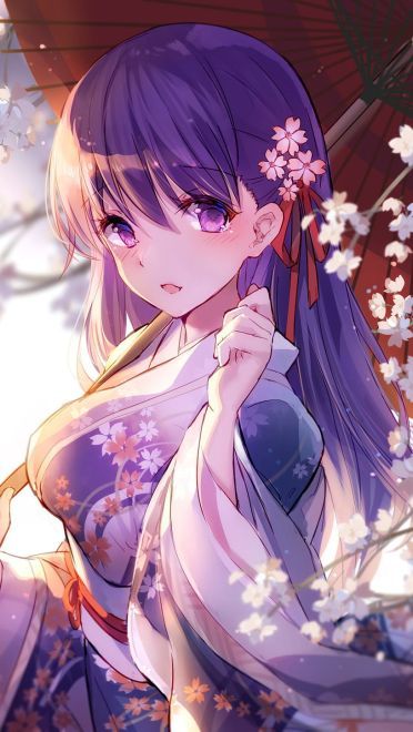 fate 间桐樱手机壁纸(1)