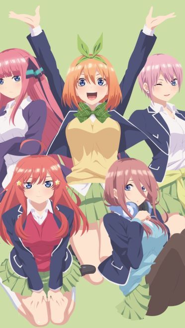 五等分的花嫁 手机壁纸