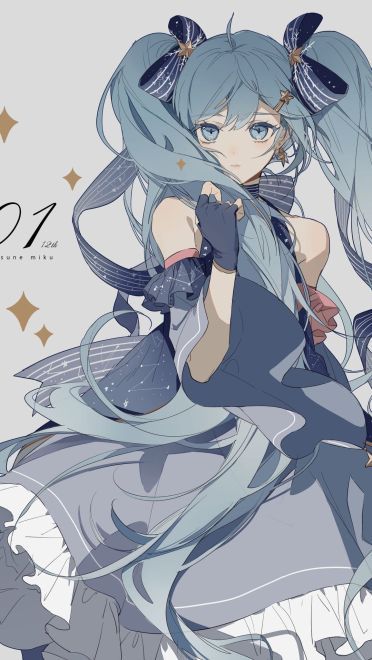 初音未来插画图片