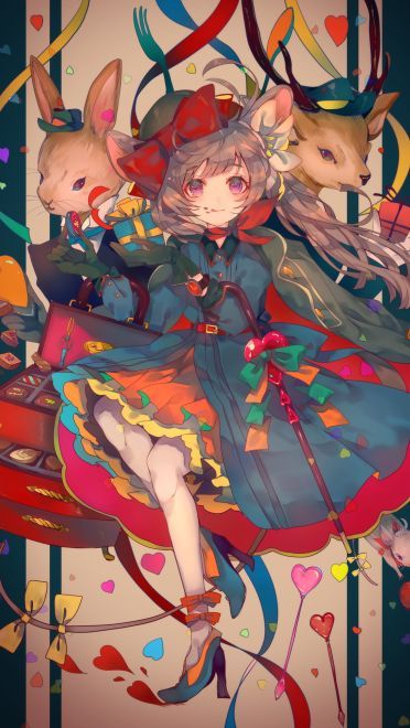 P站画师茶ごま作品 手机动漫壁纸