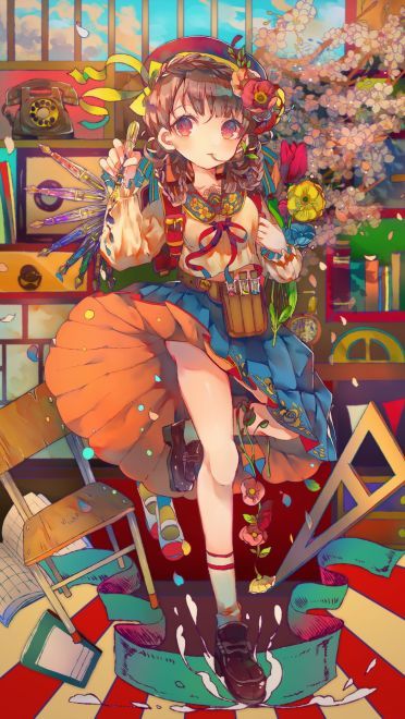 P站画师茶ごま作品 手机动漫壁纸