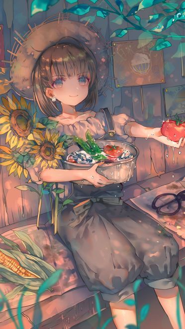 P站画师茶ごま作品 手机动漫壁纸