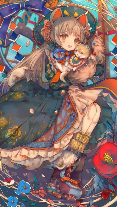 P站画师茶ごま作品 手机动漫壁纸