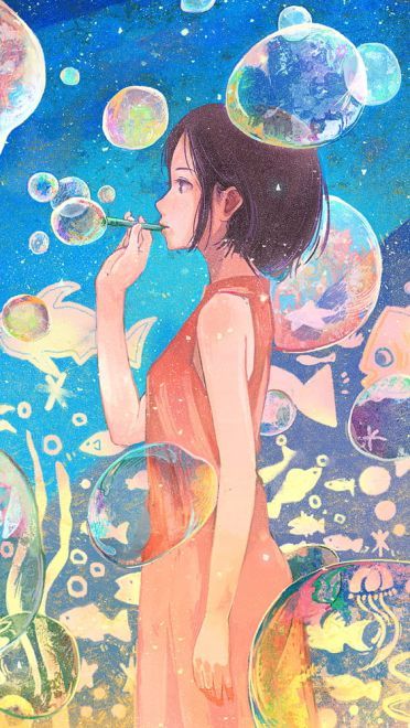 P站画师げみ作品 手机动漫壁纸