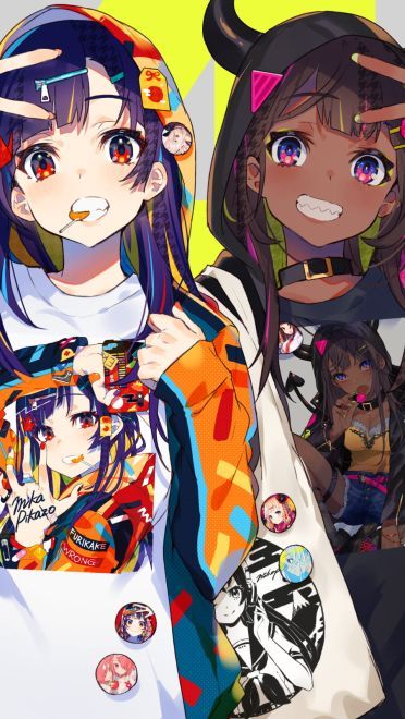 P站画师Mika Pikazo作品 手机动漫壁纸