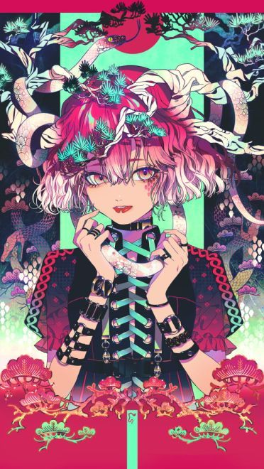 P站画师秋赤音作品 手机动漫壁纸