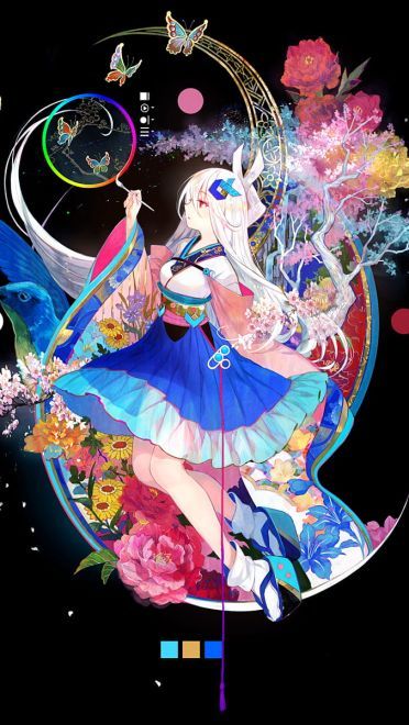 P站画师藤原作品 手机动漫壁纸