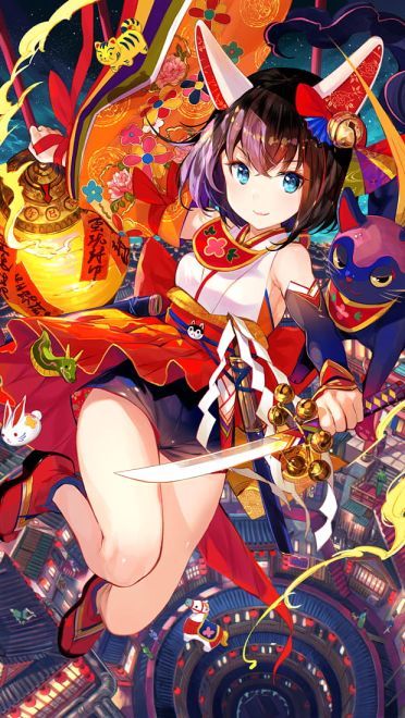 P站画师藤原作品 手机动漫壁纸