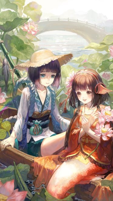 P站画师Matcha_作品 手机动漫壁纸