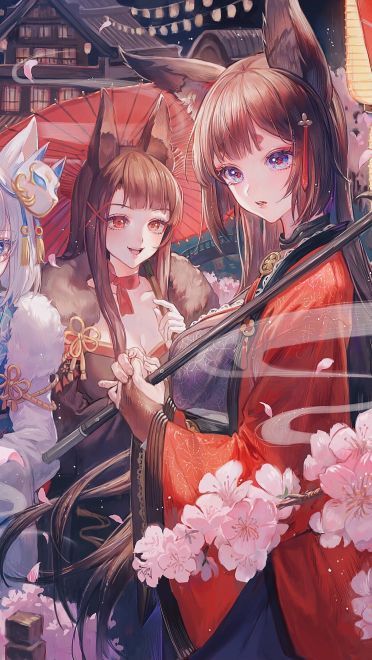 P站画师Matcha_作品 手机动漫壁纸