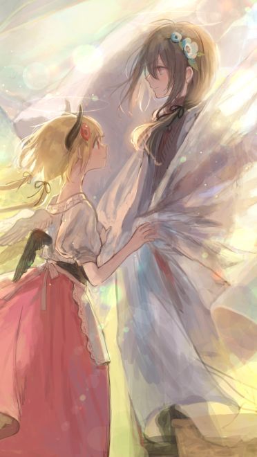 P站画师キャナリーヌ作品 手机动漫壁纸