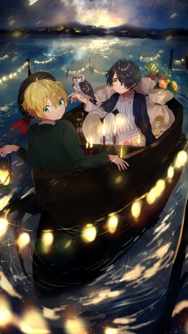 P站画师キャナリーヌ作品 手机动漫壁纸