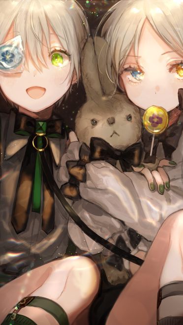 P站画师キャナリーヌ作品 手机动漫壁纸