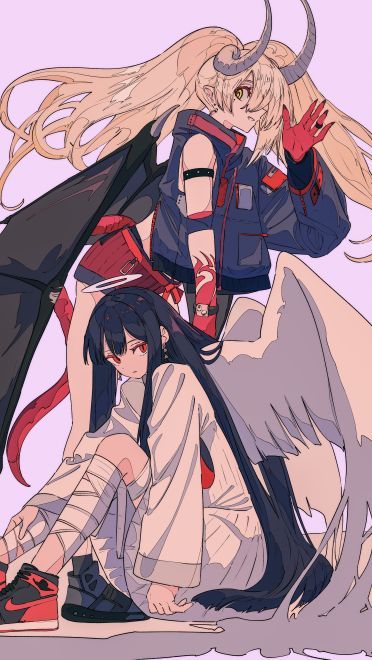 P站画师焦茶 ◆ 日曜日G32a作品 手机动漫壁纸