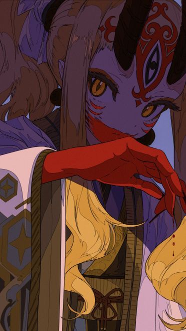 P站画师焦茶 ◆ 日曜日G32a作品 手机动漫壁纸