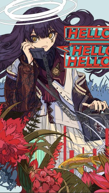 P站画师焦茶 ◆ 日曜日G32a作品 手机动漫壁纸