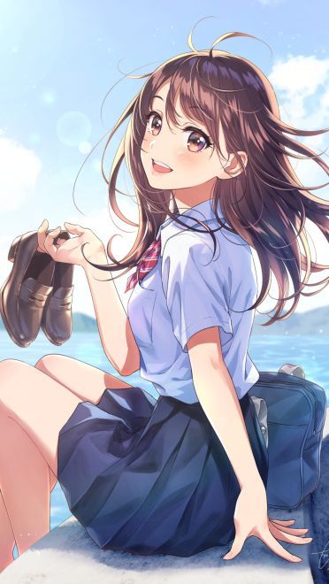 P站画师森倉円作品 手机动漫壁纸