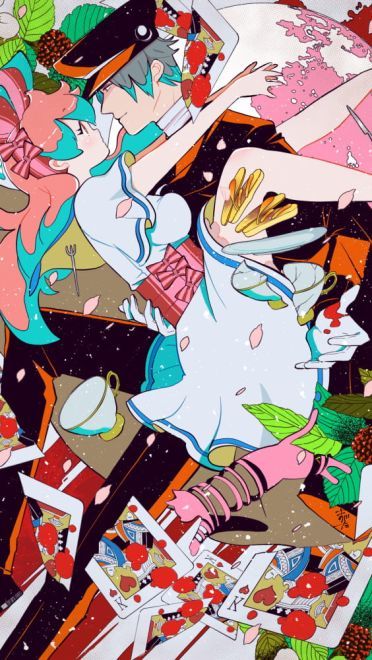 P站画师長谷梨加｜まがた作品 手机动漫壁纸