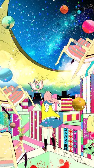 P站画师長谷梨加｜まがた作品 手机动漫壁纸