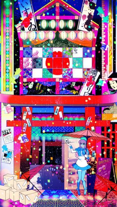 P站画师長谷梨加｜まがた作品 手机动漫壁纸