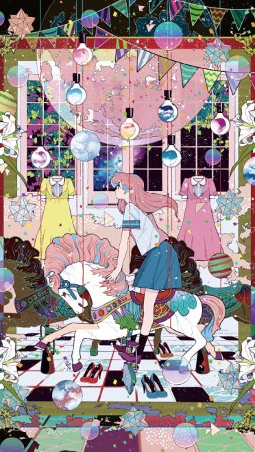 P站画师長谷梨加｜まがた作品 手机动漫壁纸