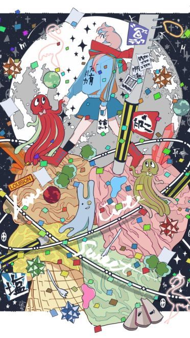 P站画师長谷梨加｜まがた作品 手机动漫壁纸