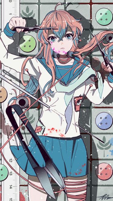 P站画师長谷梨加｜まがた作品 手机动漫壁纸