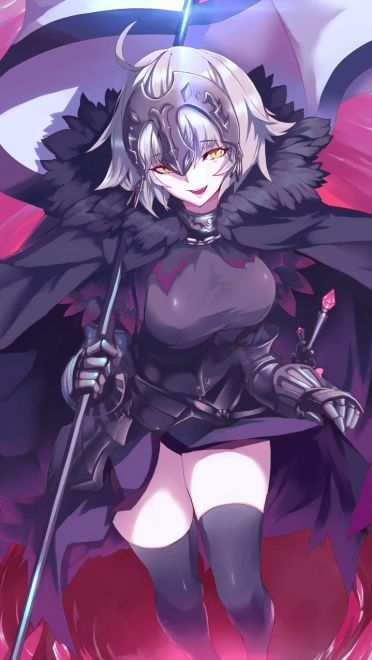 FGO手机壁纸fate黑贞德壁纸