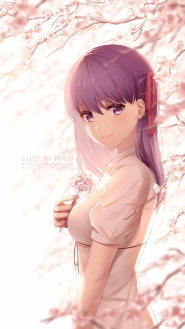 fate间桐樱手机壁纸 动漫壁纸