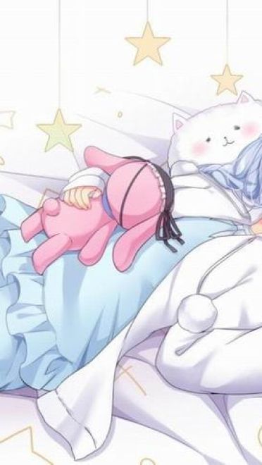 花样美少女 桌面壁纸 调皮可爱