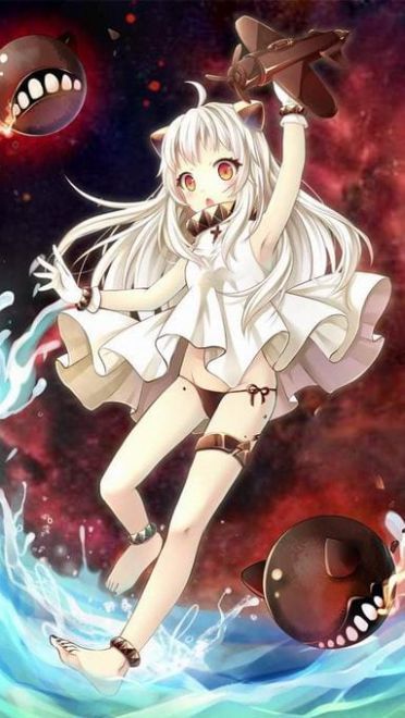 战斗型少女 手机壁纸 潇洒帅气