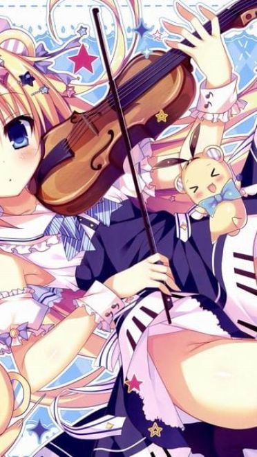 温柔的旋律 桌面壁纸 美美哒