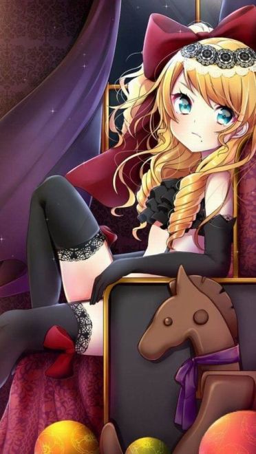 乖巧萝莉 手机壁纸 你喜欢我吗