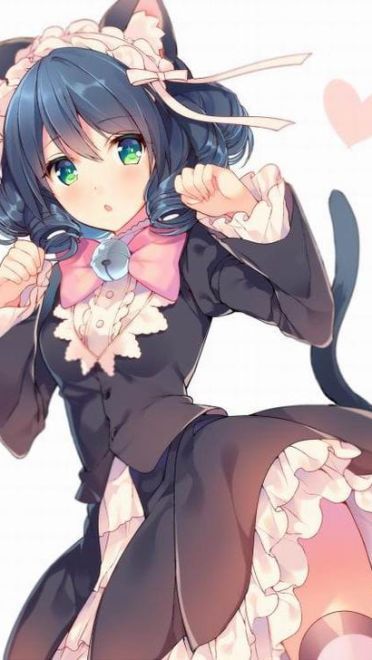 花边袖特辑 手机壁纸 可爱萌妹纸