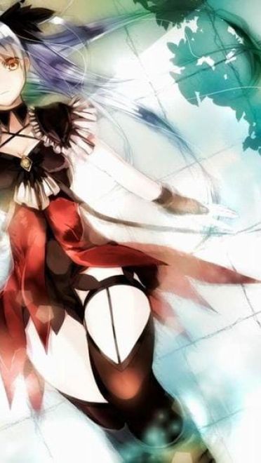 仰视的景象 桌面壁纸 十足女王范