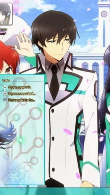 司波兄妹 win7主题 魔法科高等学校劣等生