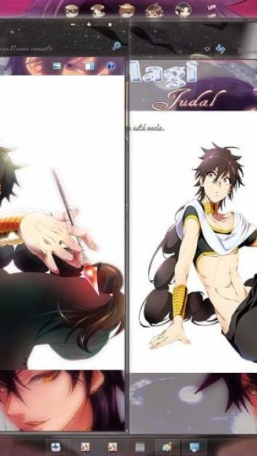 裘达尔 win7主题 魔笛magi