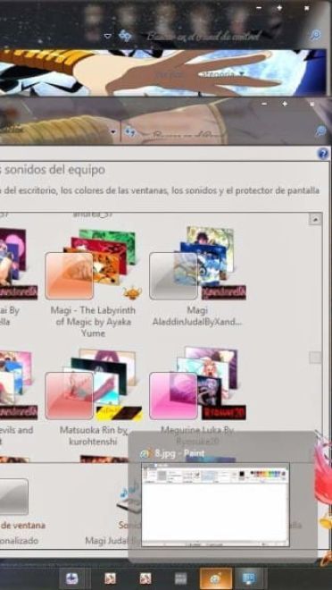 裘达尔 win7主题 魔笛magi