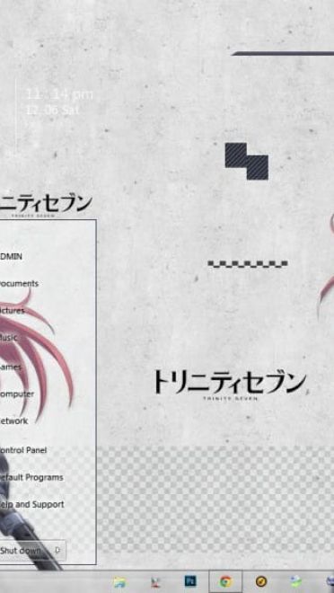 魔道书7使者 win7主题 后宫漫