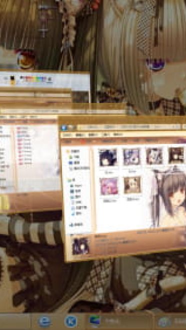 巧克力与兰香子 win7主题哦