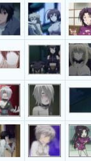 【QQ表情】鹡鸰女神 静态+动态 表情125p