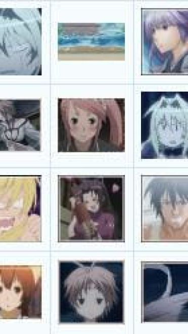 【QQ表情】鹡鸰女神 静态+动态 表情125p